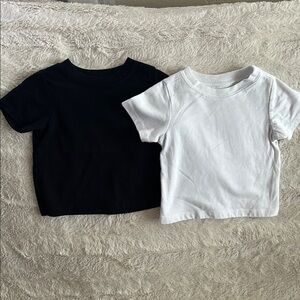 Kids Black and White T-Shirts